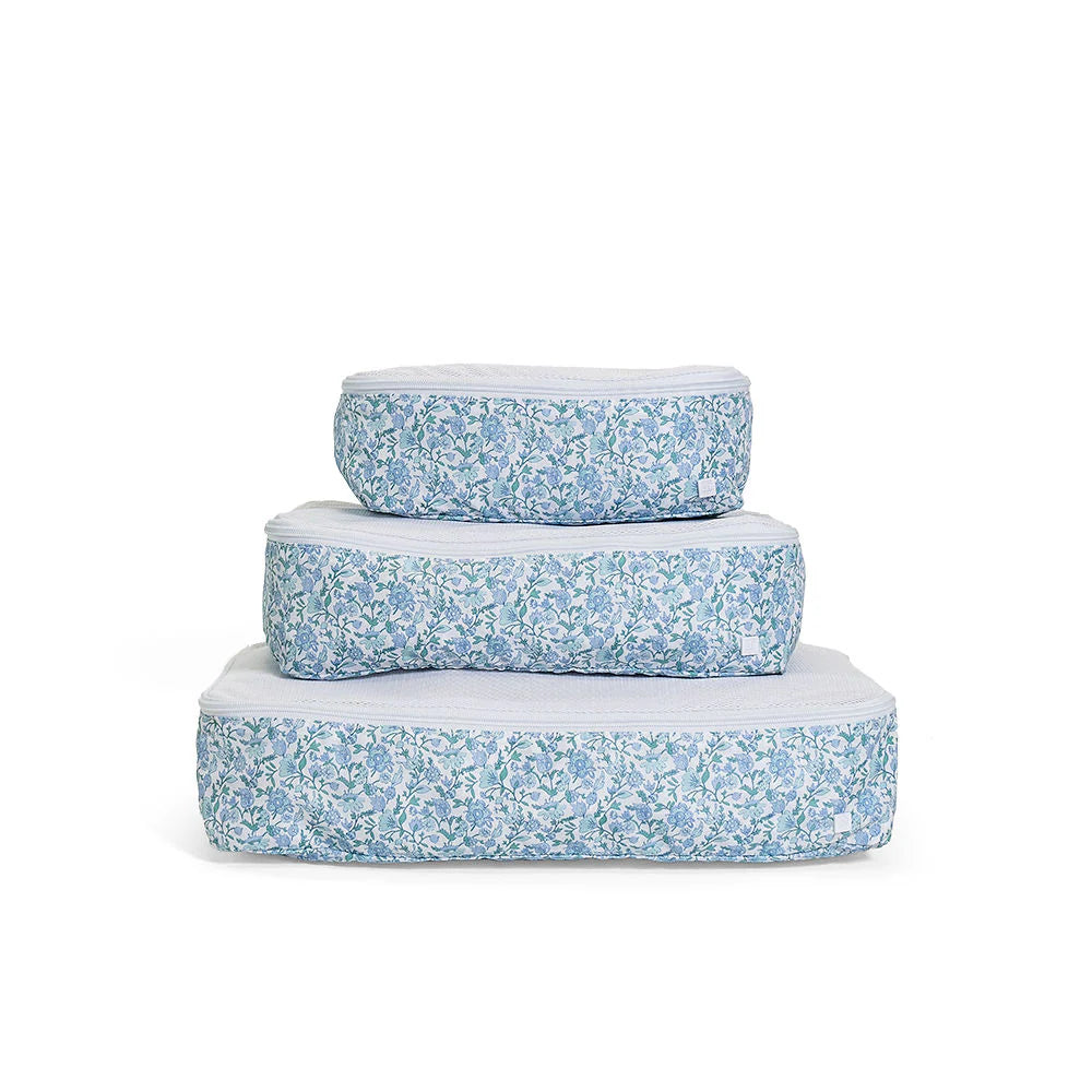 Luxe Packing Cubes Hamptons Floral