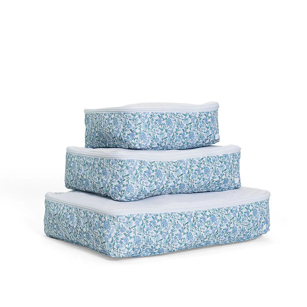 Luxe Packing Cubes Hamptons Floral
