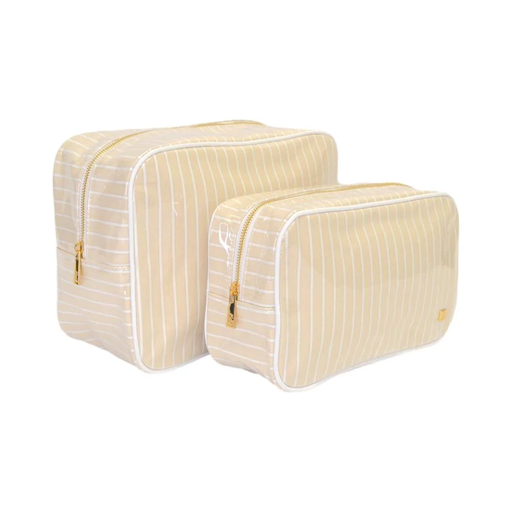 Luxe Gloss Overlay XL Glam + Go Coastal Set Sand Stripe