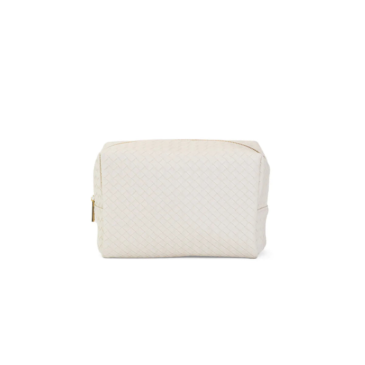 Luxe Everyday Cosmetic Bag Woven Sand