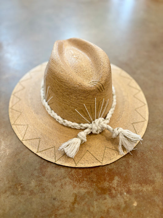 Natural Palm Cabo Agave Zigzag