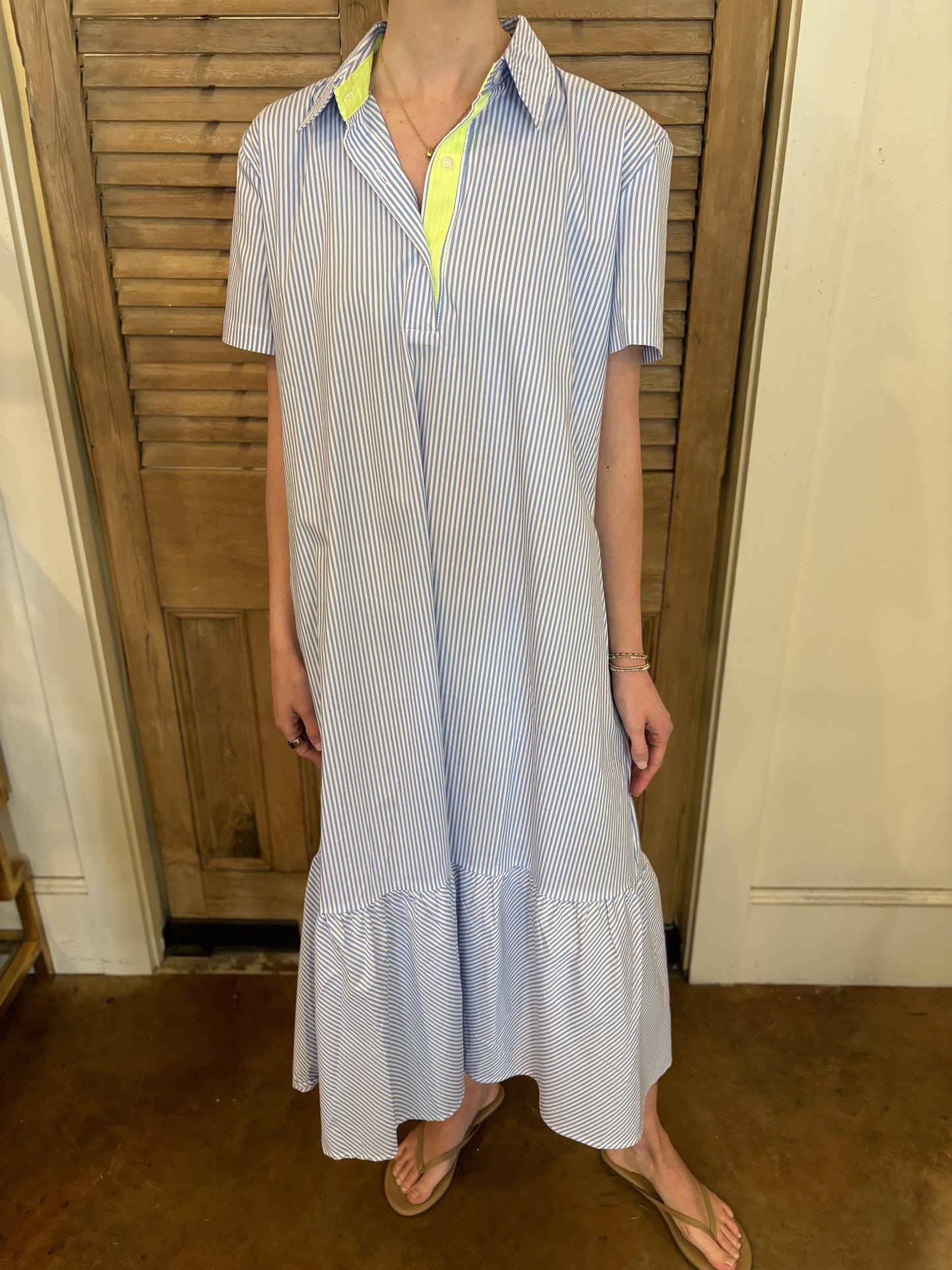 Maddie Dress Wedgewood