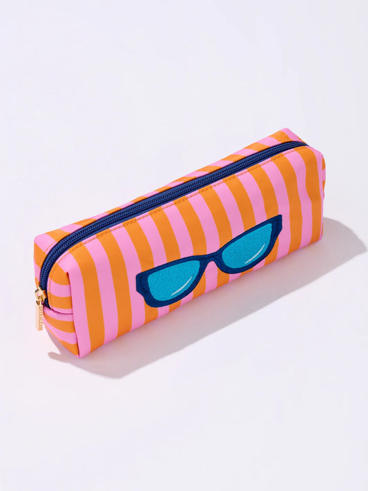 Glasses Zip Pouch Pink
