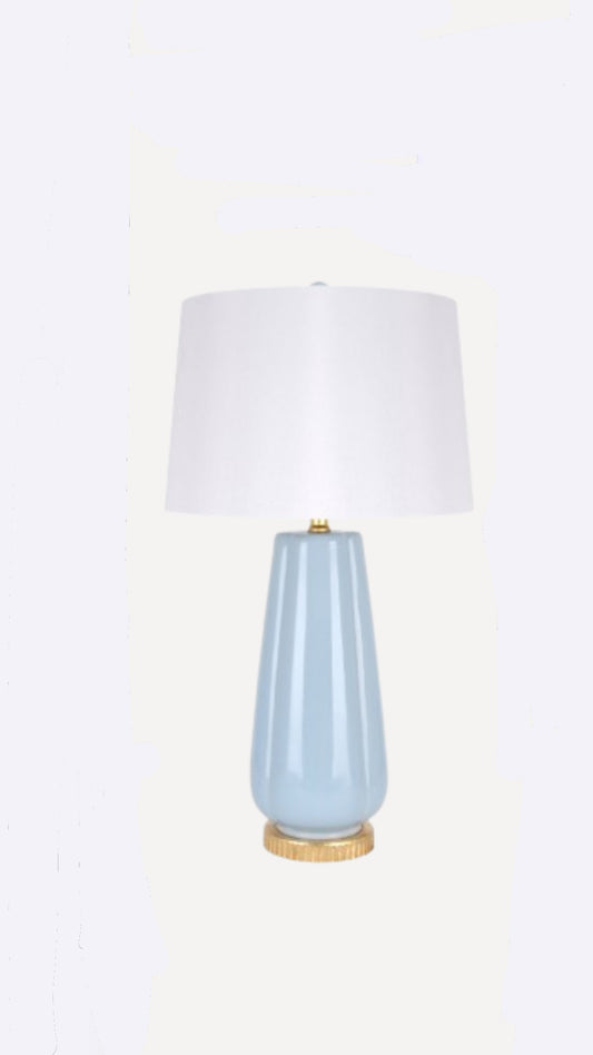 Spa Blue Zara Lamp