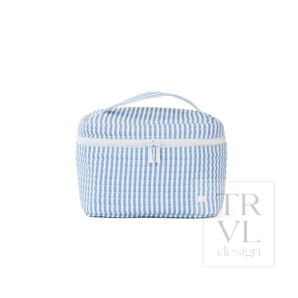Quilted Train Set Pimlico Stripe Chambray