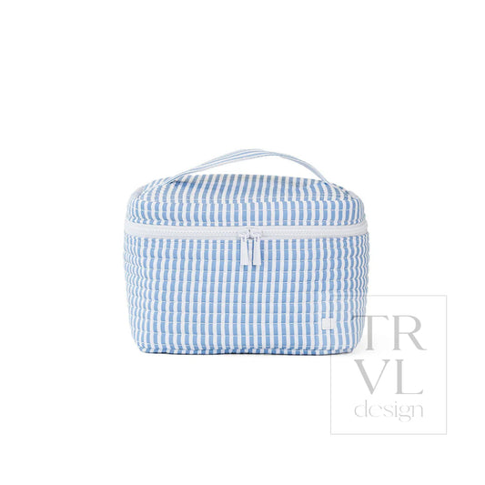 Quilted Train Set Pimlico Stripe Chambray