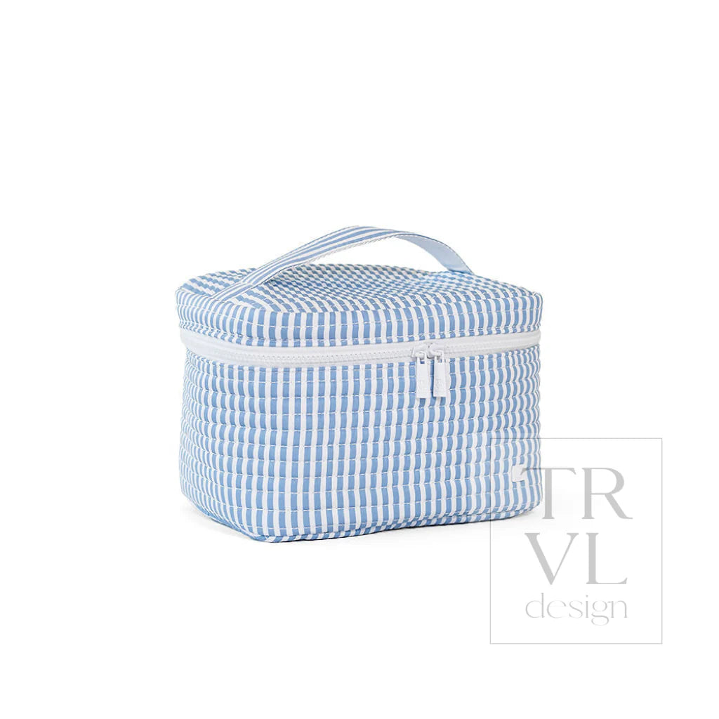 Quilted Train Set Pimlico Stripe Chambray