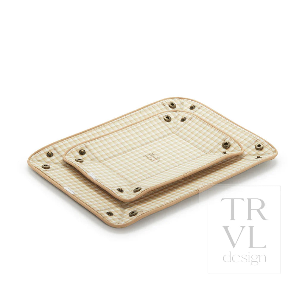 Men's Tray Set Coated Canvas Hay