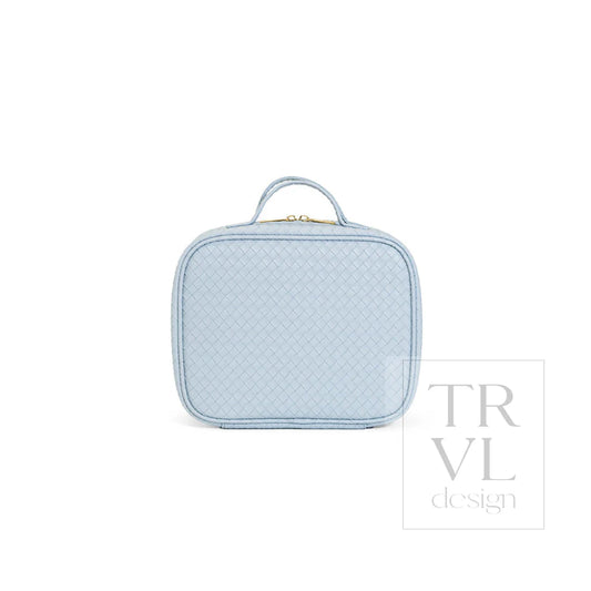 Luxe TRVL2 Cosmetic Toiletry Case Woven Surf