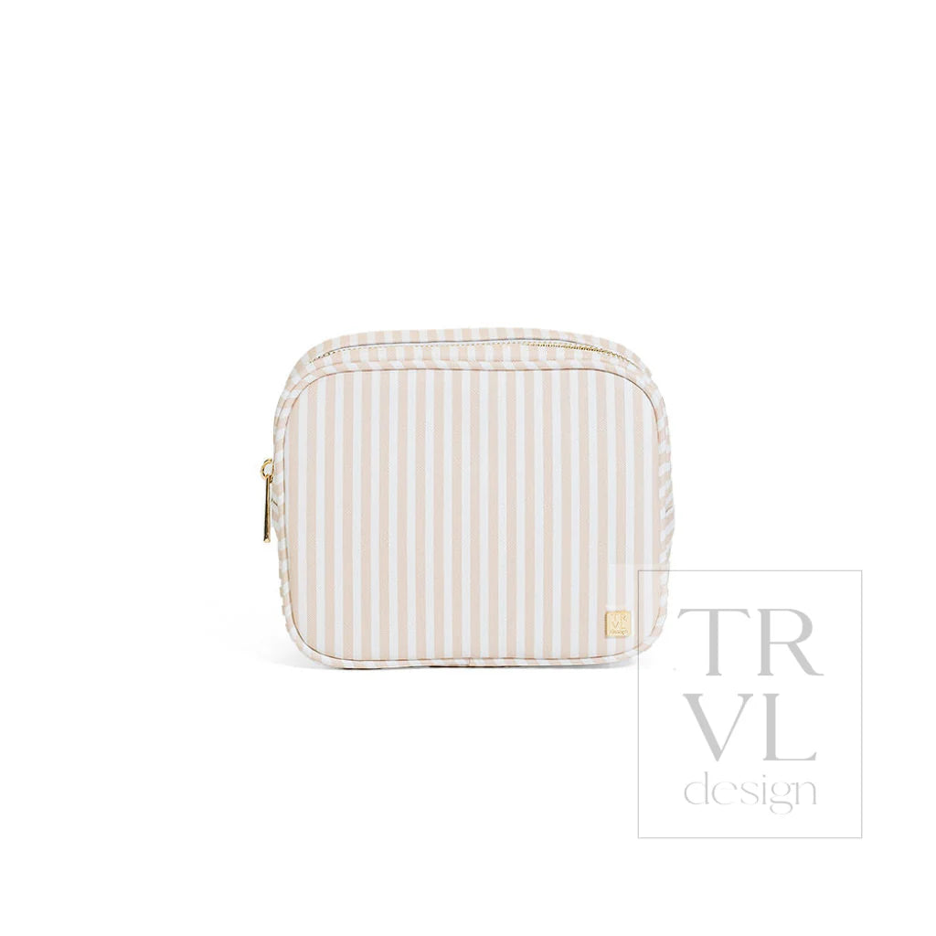 Luxe Glow Bag Pimlico Stripe Sand