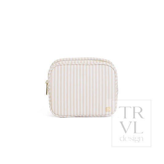 Luxe Glow Bag Pimlico Stripe Sand