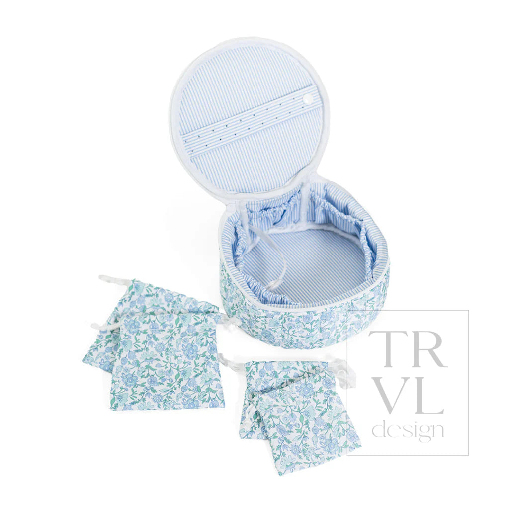 Quilted Jewelry Round Hamptons Floral