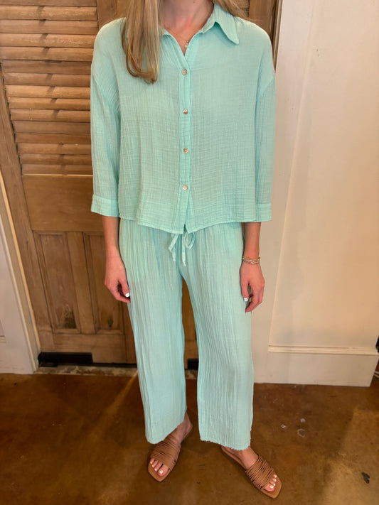 Billy Pant Aqua