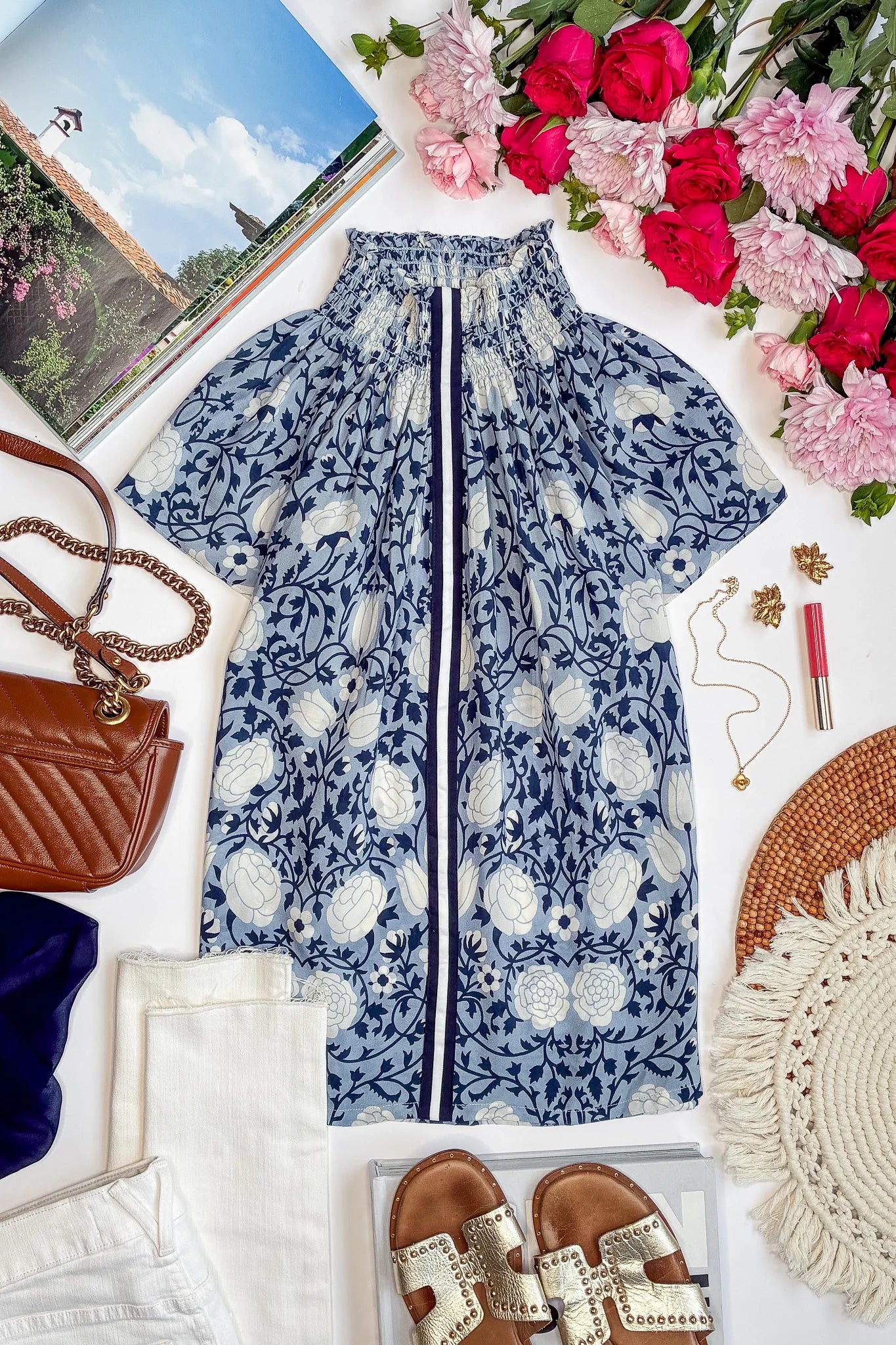 Brooklyn Blouse Amalfi French Floral