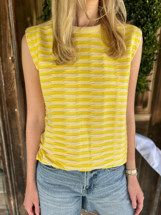 Camille Top Bright Yellow