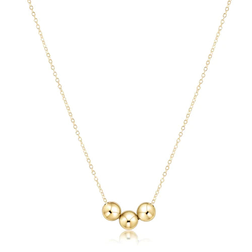 16" Necklace Gold Joy 6mm