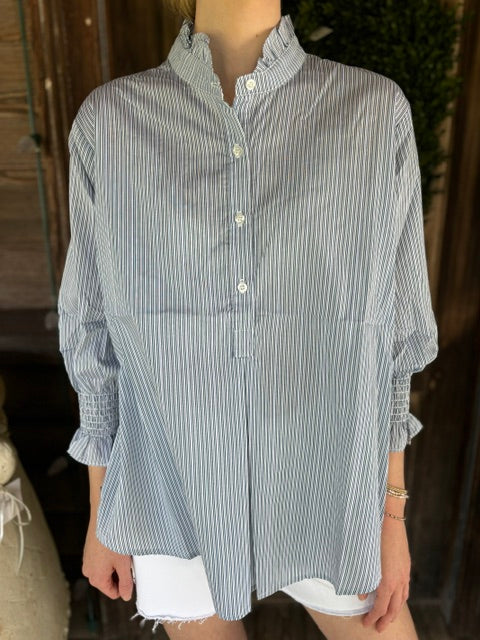 Kimberly Top Forest Stripe