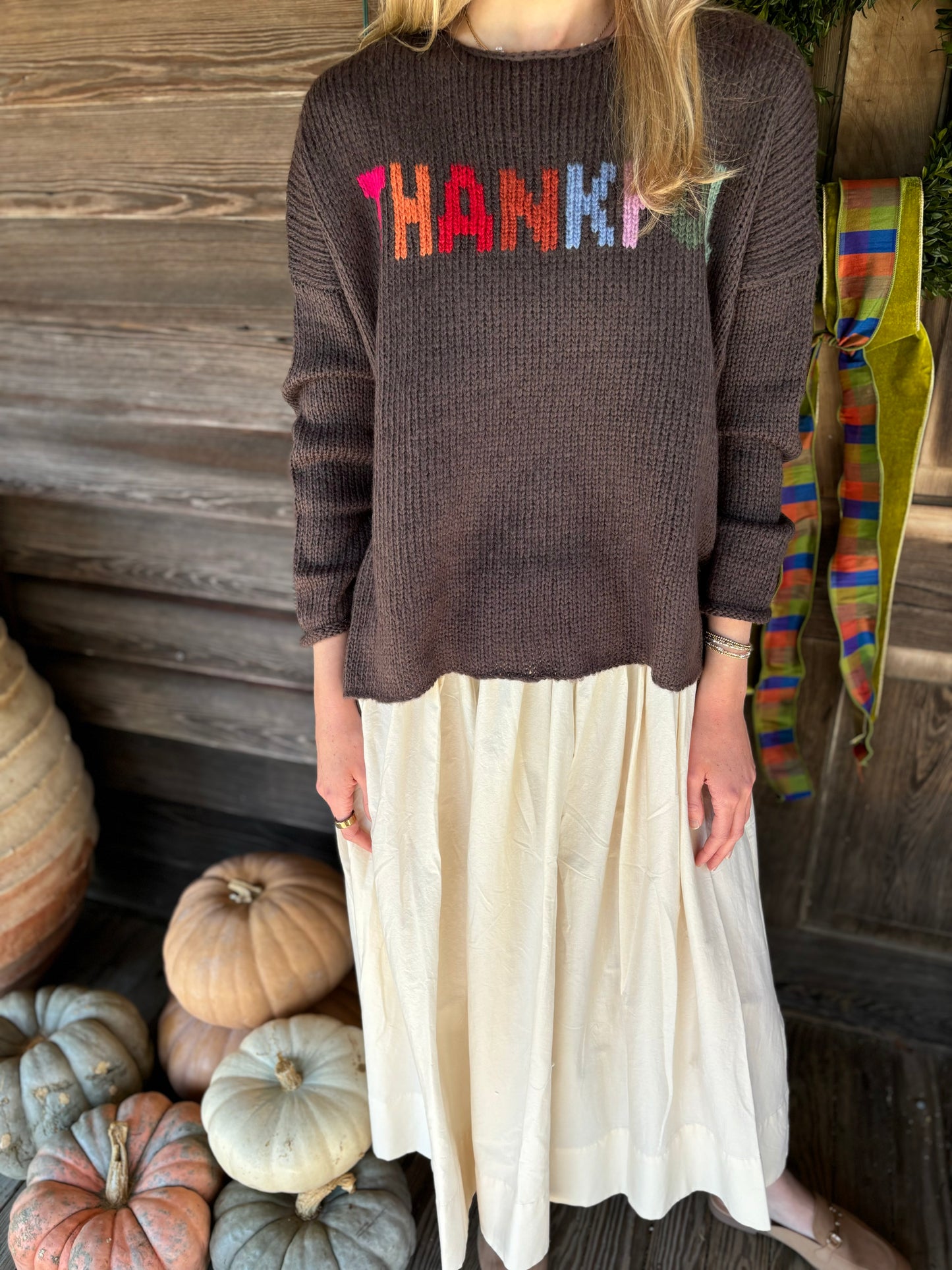 Thankful Multi Crew Chunky Dark Roast