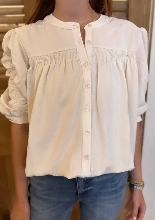 Rachel Blouse Ivory