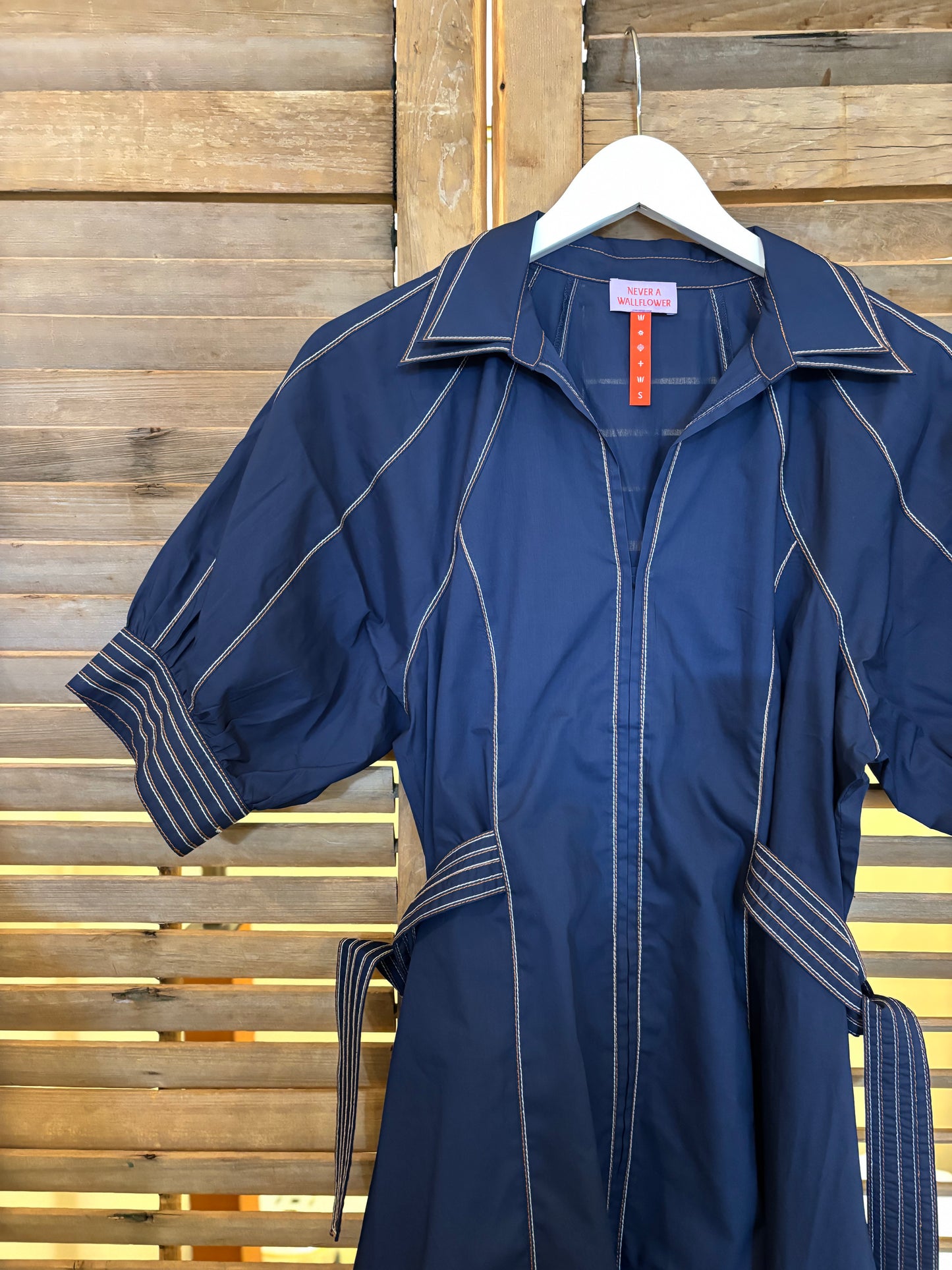 Sarah Dress Navy