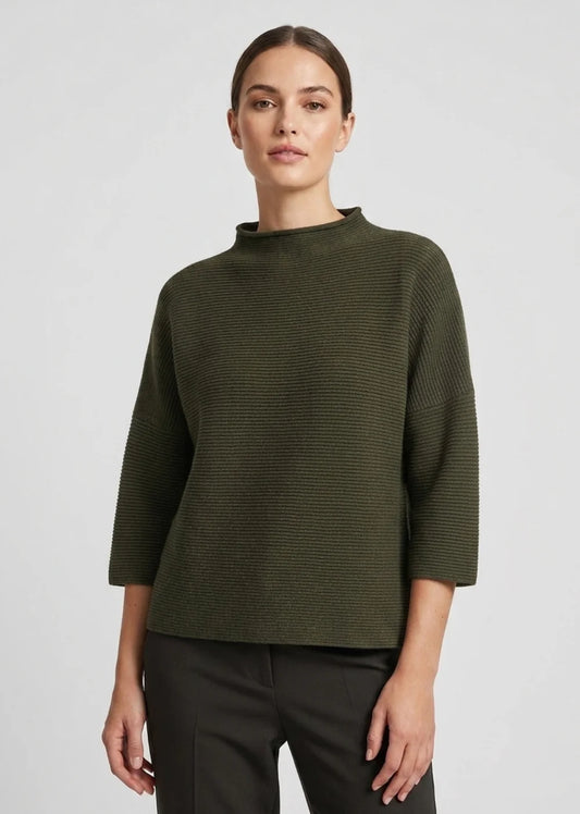 Not Your Casual Top Hunter Green