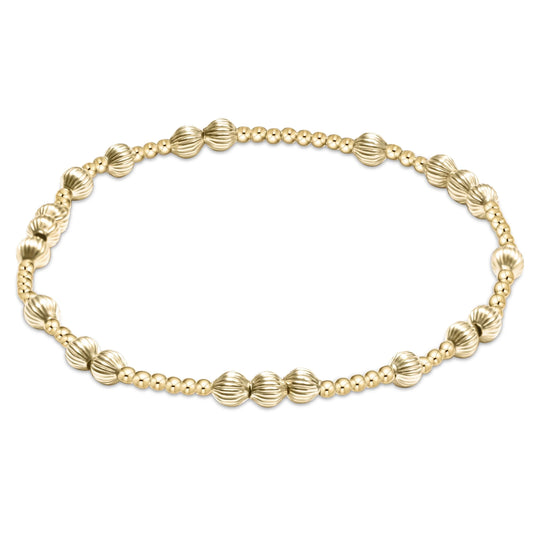 Hope Unwritten Dignity Gold 4mm Bracelet