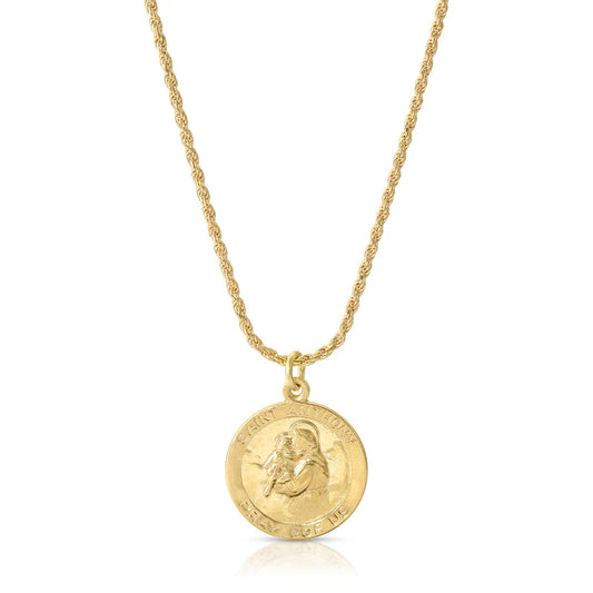 Gold-Filled St. Anthony Necklace