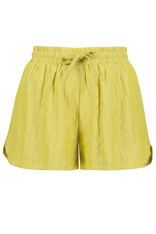 Palermo Pull-On Short Citron Stripe