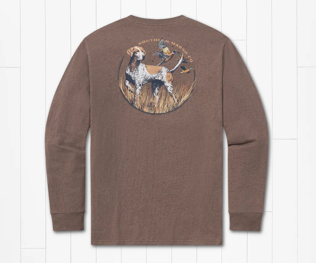 LS Gun Dog Pointer Washed Dark