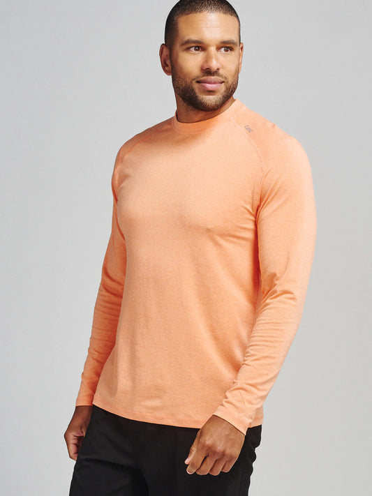 Carrollton Long Sleeve Apricot Crush Heather