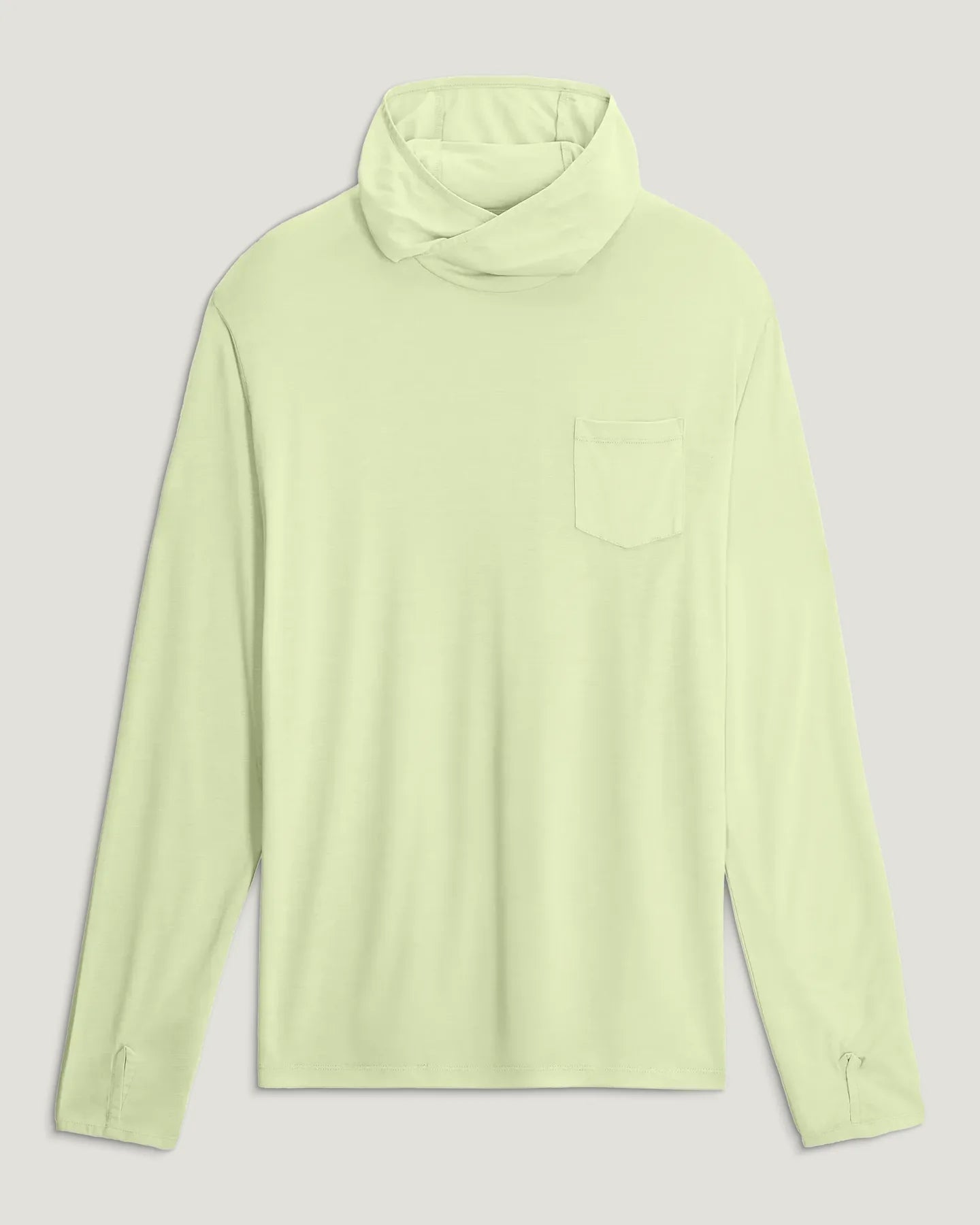 Men's Bamboo Lightweight Hoodie Lime