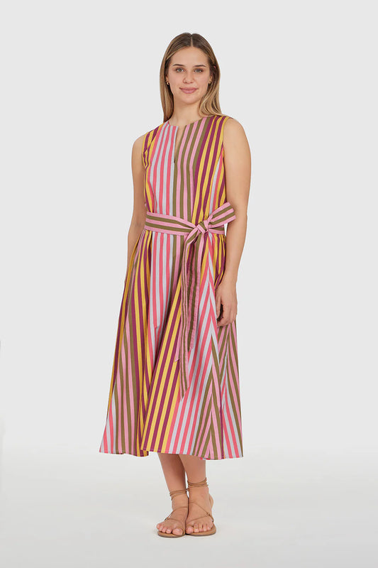 Annie Dress Kasbah Stripe
