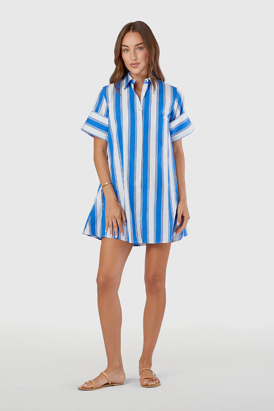 Dock Dress French Stripe