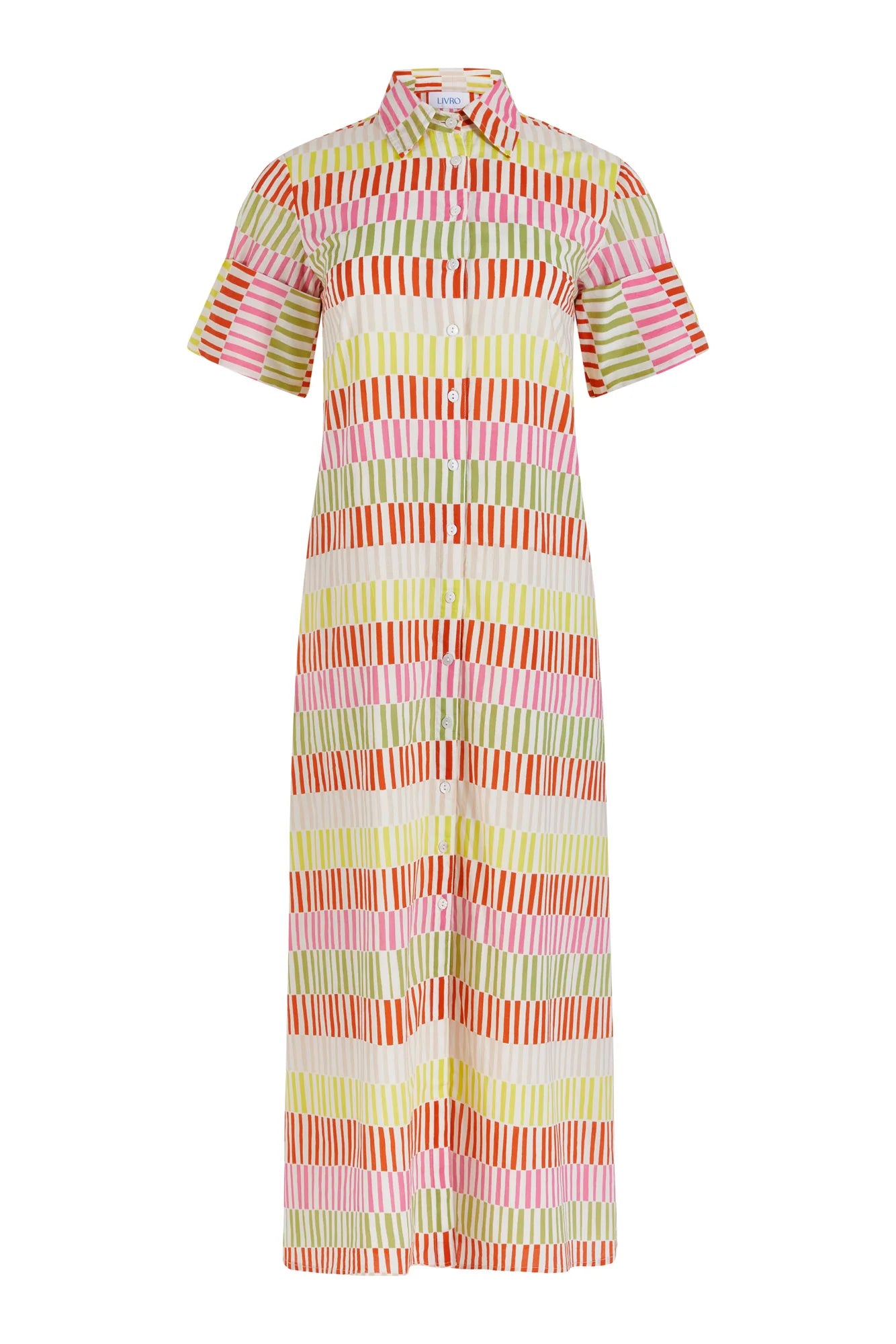 Gibbons Dress Sherbert Stripes