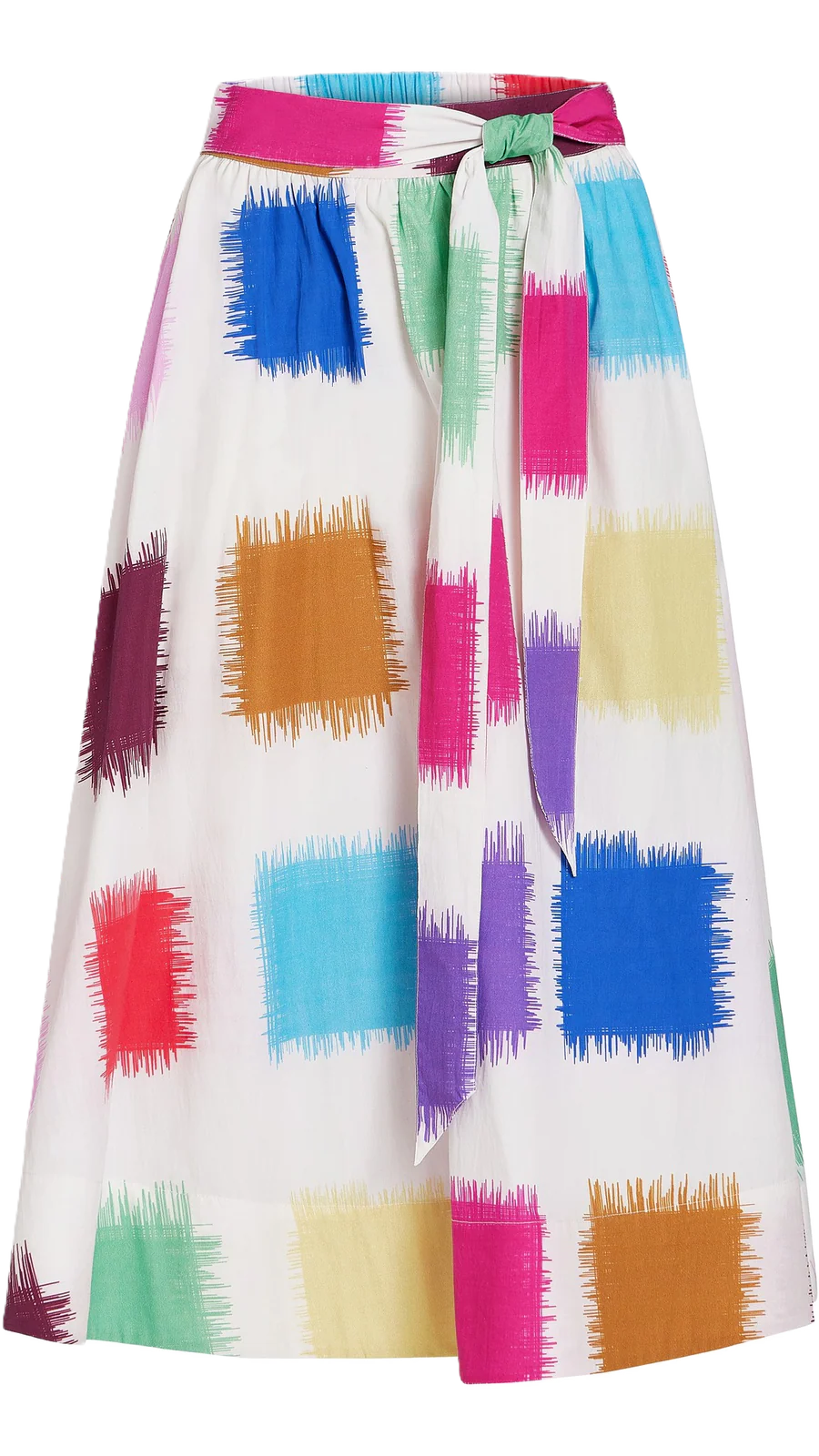 Lou Skirt Brushstrokes
