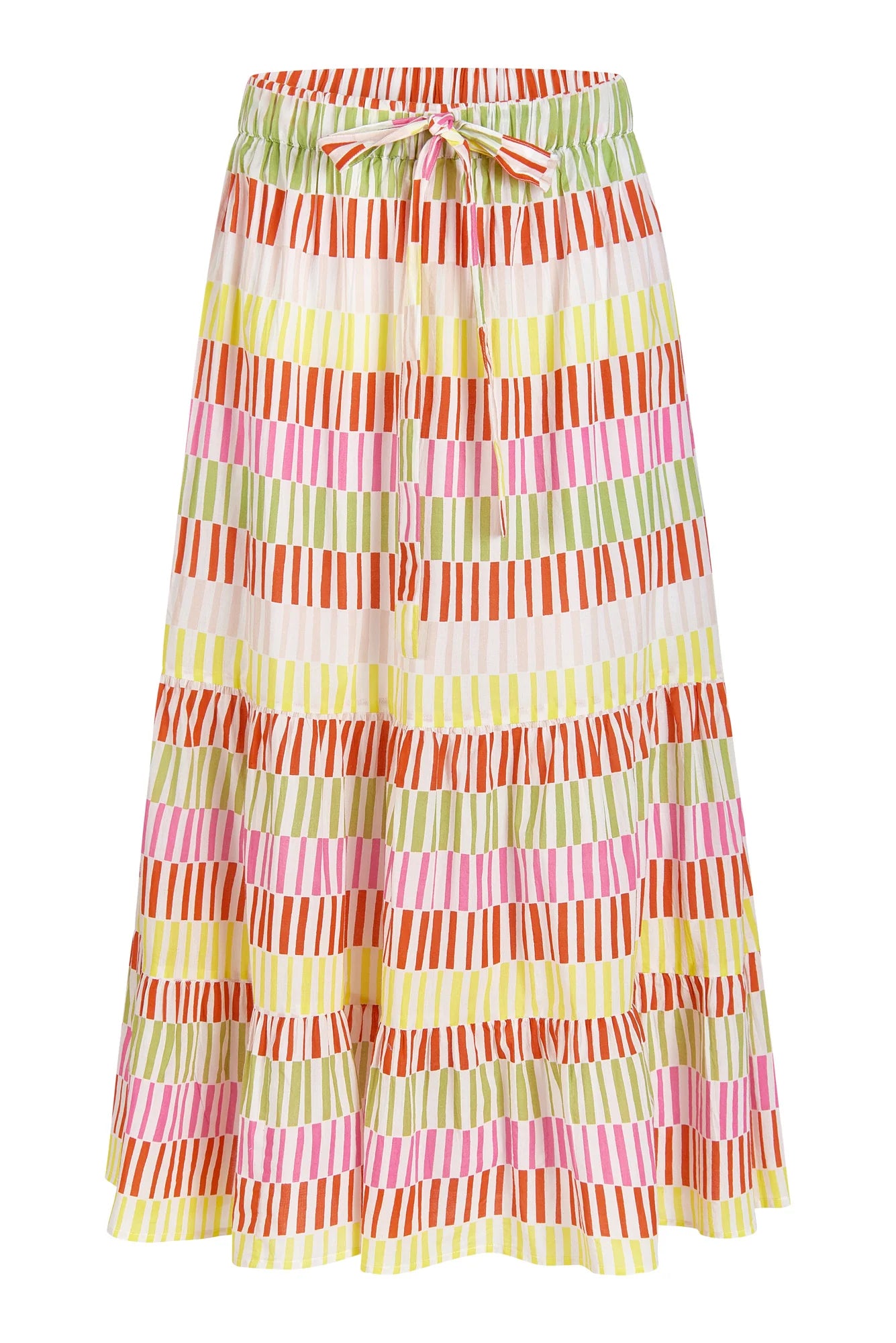 Market Skirt Sherbert Stripes