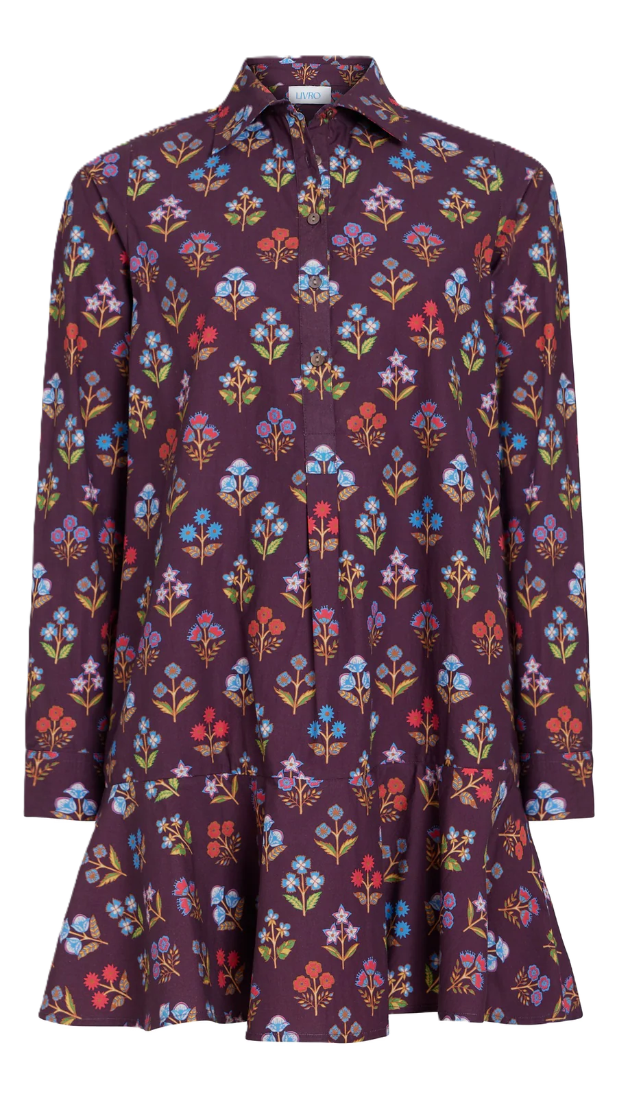 Polly Dress Holiday Flowers 2