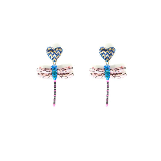 Love Dragonfly Earrings