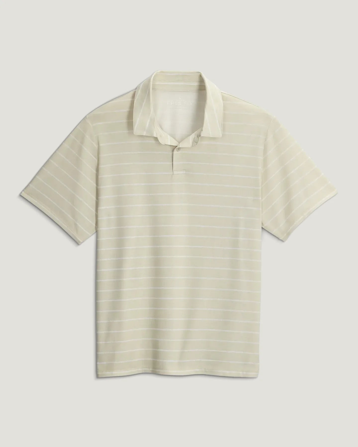 Men's Elevate Polo Dash Stripe Birch