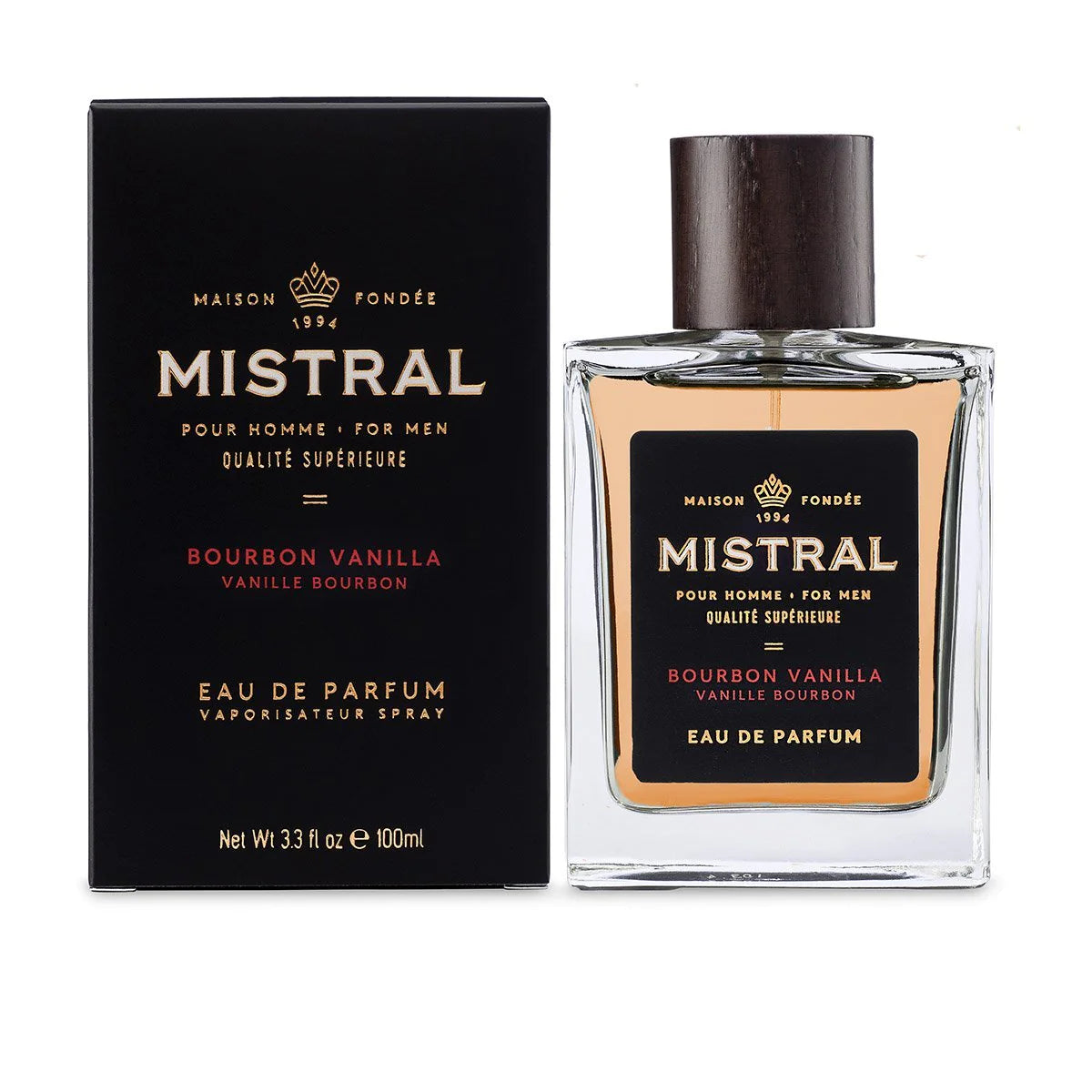 Men's Cologne Bourbon Vanilla