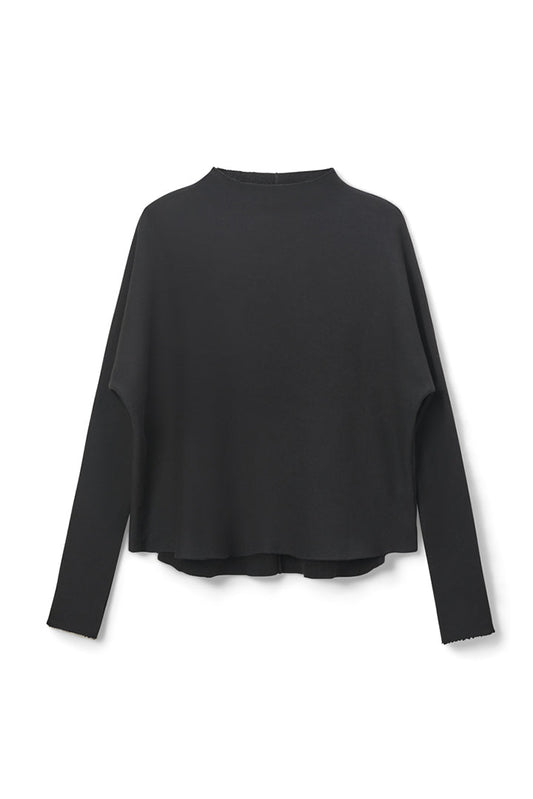 Mockneck Sweatshirt Black