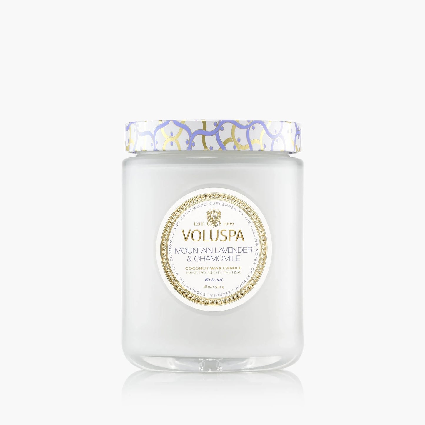 Mountain Lavender & Chamomile 18oz Lg Jar