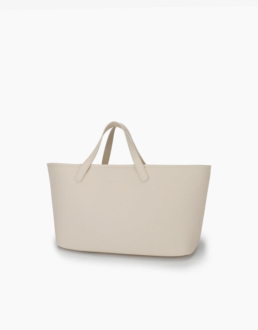 Nala Tote East West Short Cream