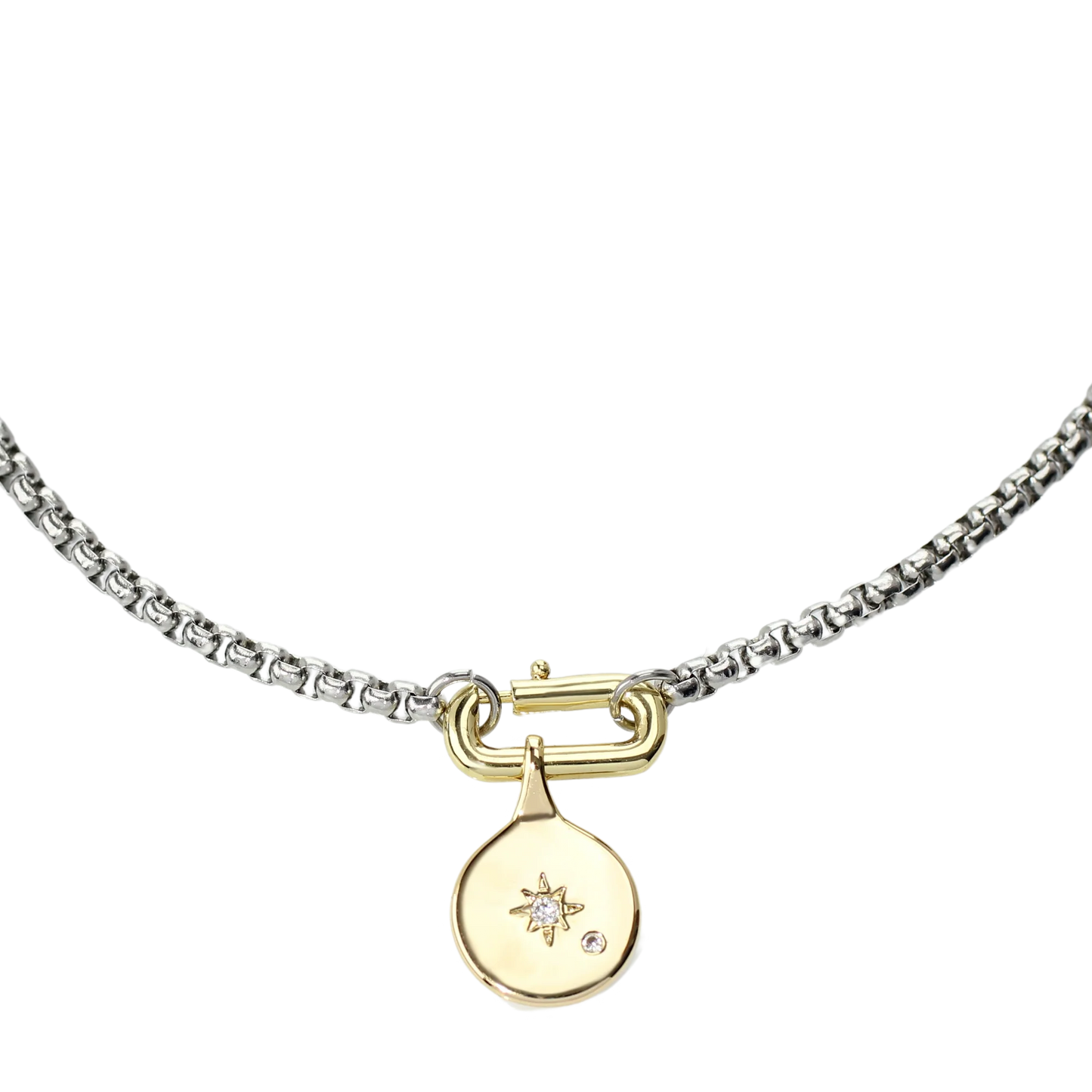 Box Charm Necklace