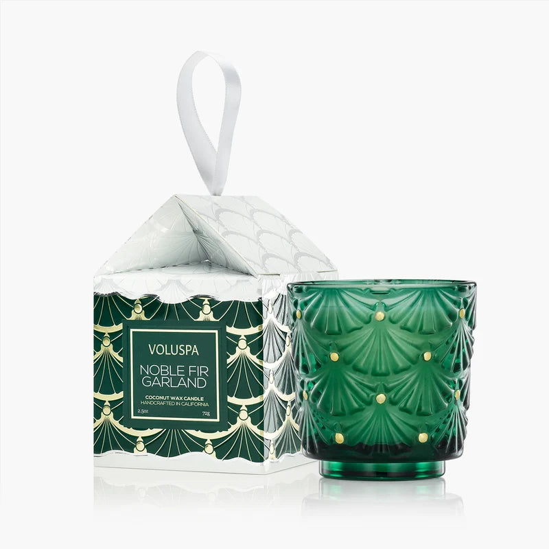 Noble Fir Garland 2.5oz Boxed Pedestal Ornament