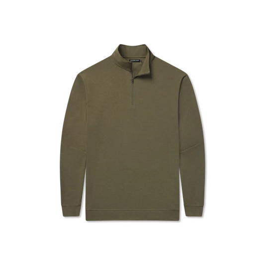 Crescent Moon Performance Pullover Dark Olive