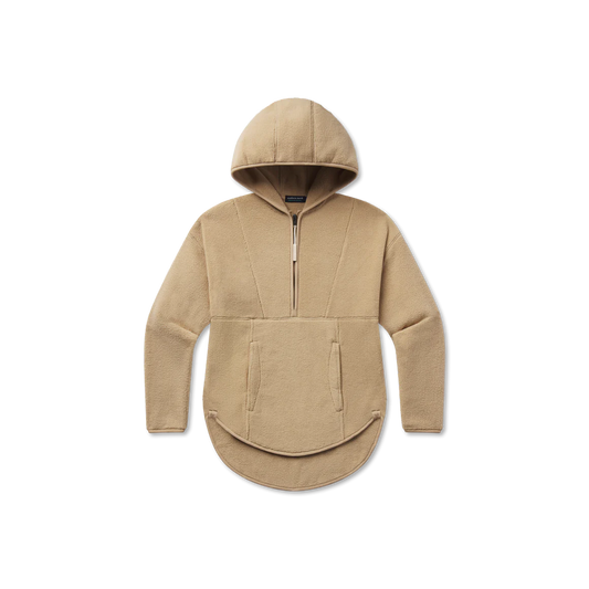 Grace Yoga Hoodie Tan