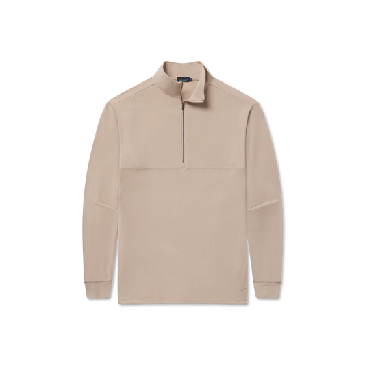 Woods Cross Brushed Pullover Burnt Taupe