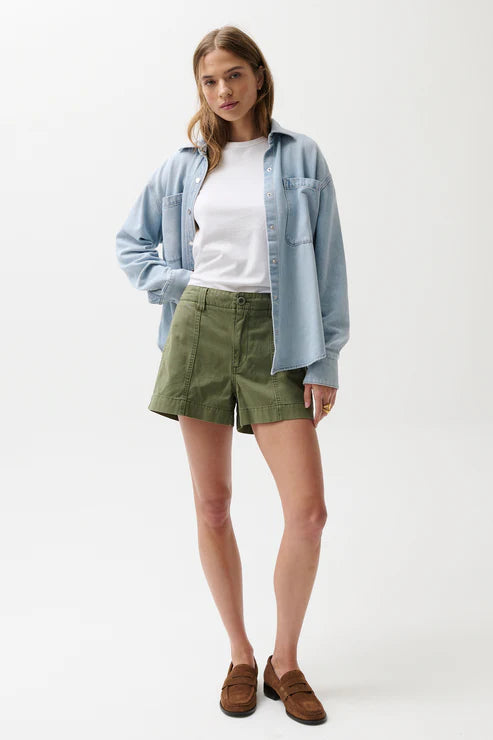 Mason Relaxed Utility Short in Meadow
