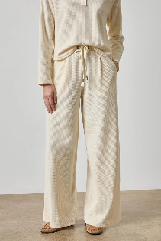 Full Length Pleated Pant Rope